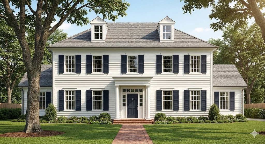 Pesona American Classic: Panduan Desain Rumah yang Anggun dan Tak Lekang Waktu
